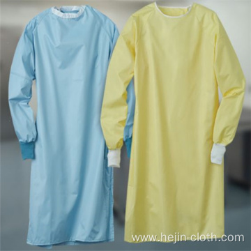 Color customized Nonwoven disposable isolation gown